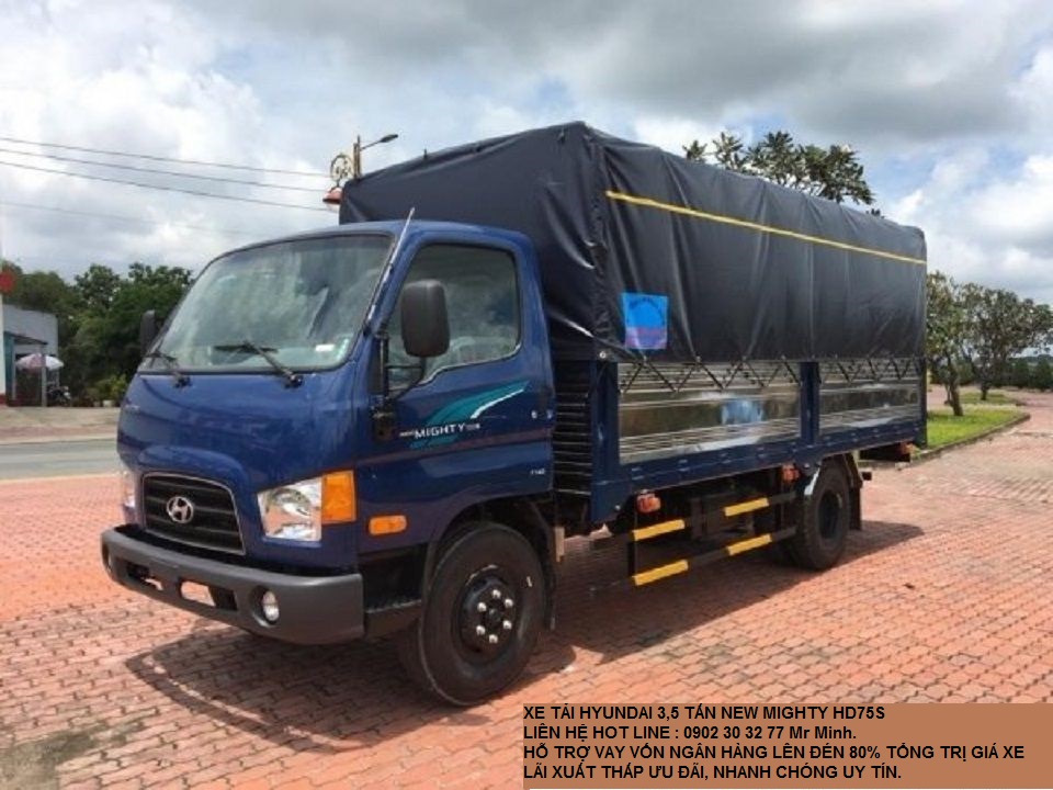 Xe tải 2,5 tấn 2t5 hyundai n250 thành công thùng mui bat 2500 kg và 1800 kg