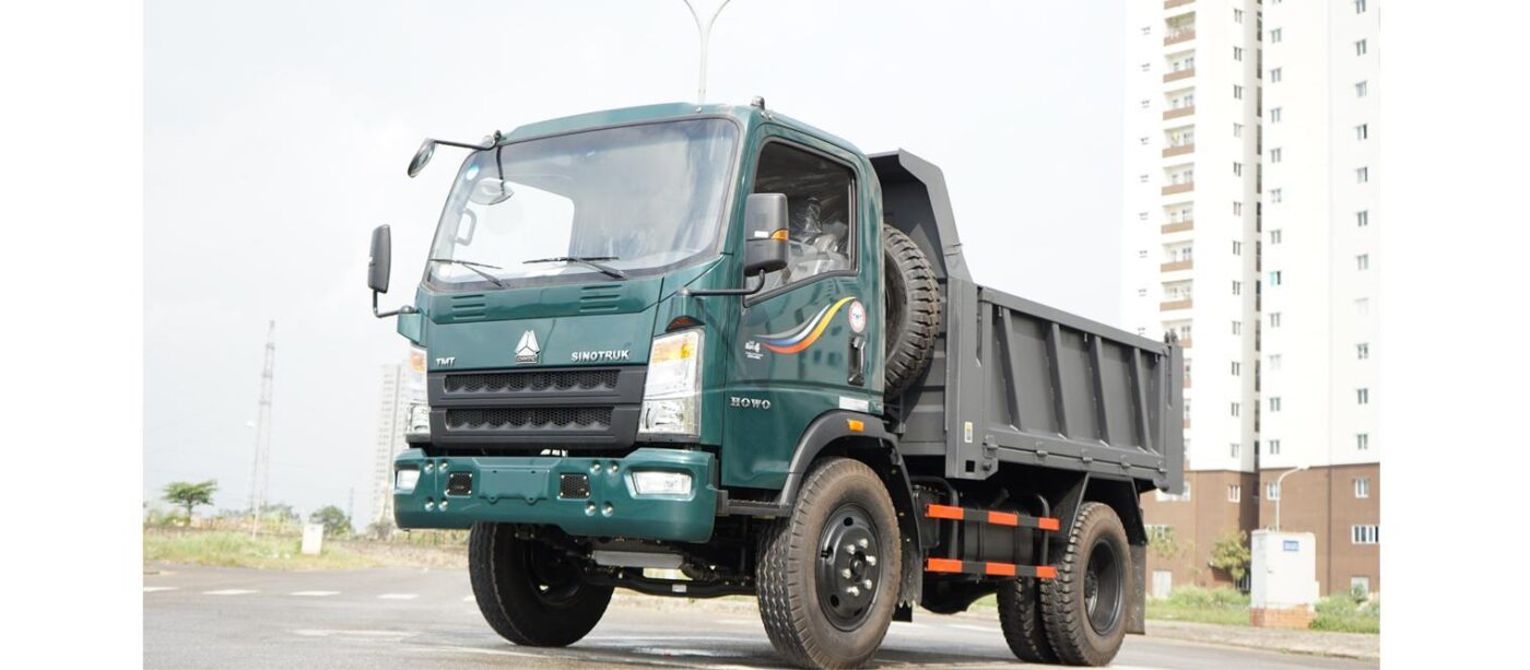 Xe tải ben HOWO 650D 6.5 tấn