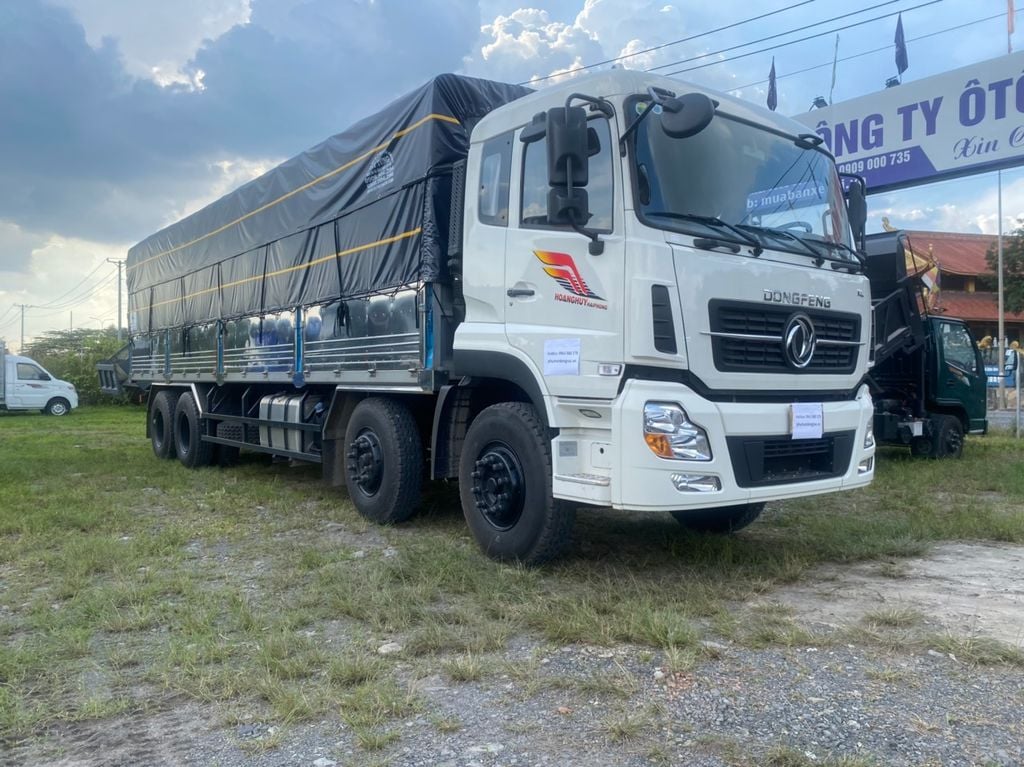 XE TẢI THÙNG DONGFENG KL340 4 CHÂN 17.9 TẤN