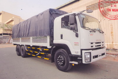 xe tải isuzu thùng mui bạt 15 tấn