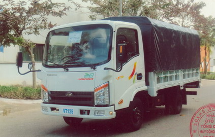 VT125 thùng mui bạt 1t25